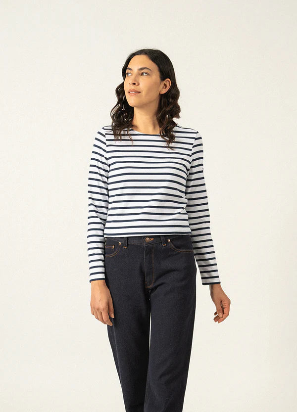 Saint James T-Shirt Woman Minquidame Striped Sailor