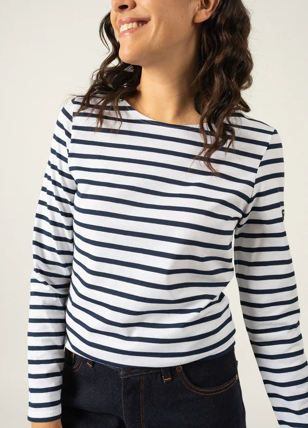 Saint James T-Shirt Woman Minquidame Striped Sailor