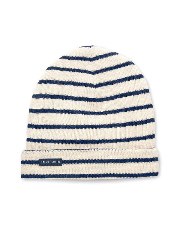 Saint James Hat Woman Cartier Ecru'/Marine