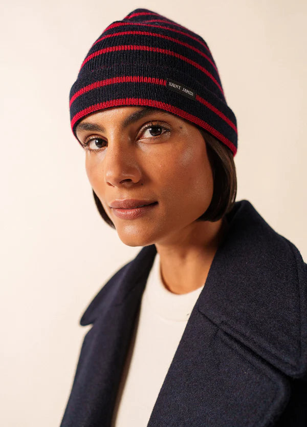 Saint James Hat Woman Cartier Navy/Medoc
