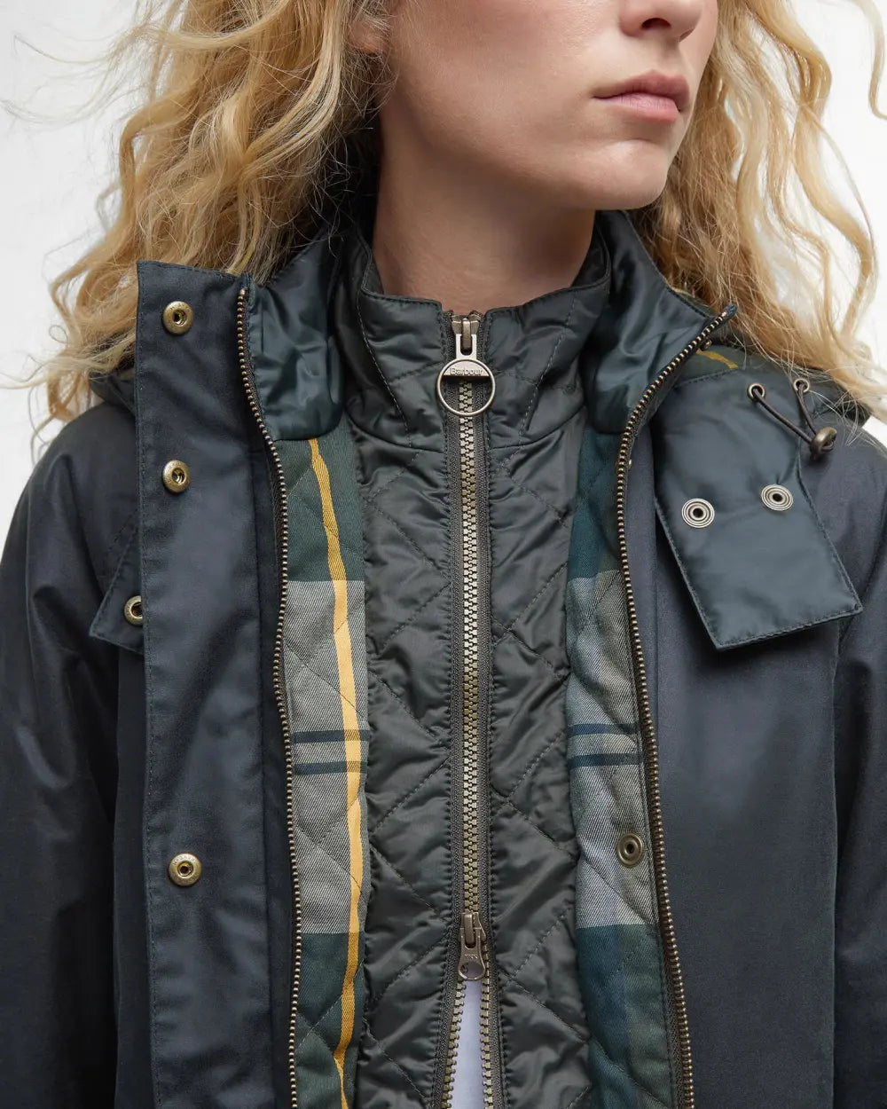 Barbour Jacket Woman Cannich Wax Sage/Ancient