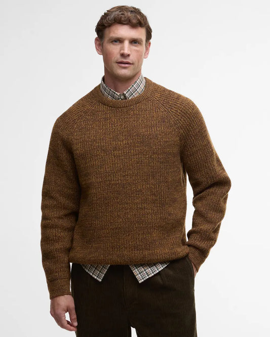 Barbour Sweater Man Horseford Copper
