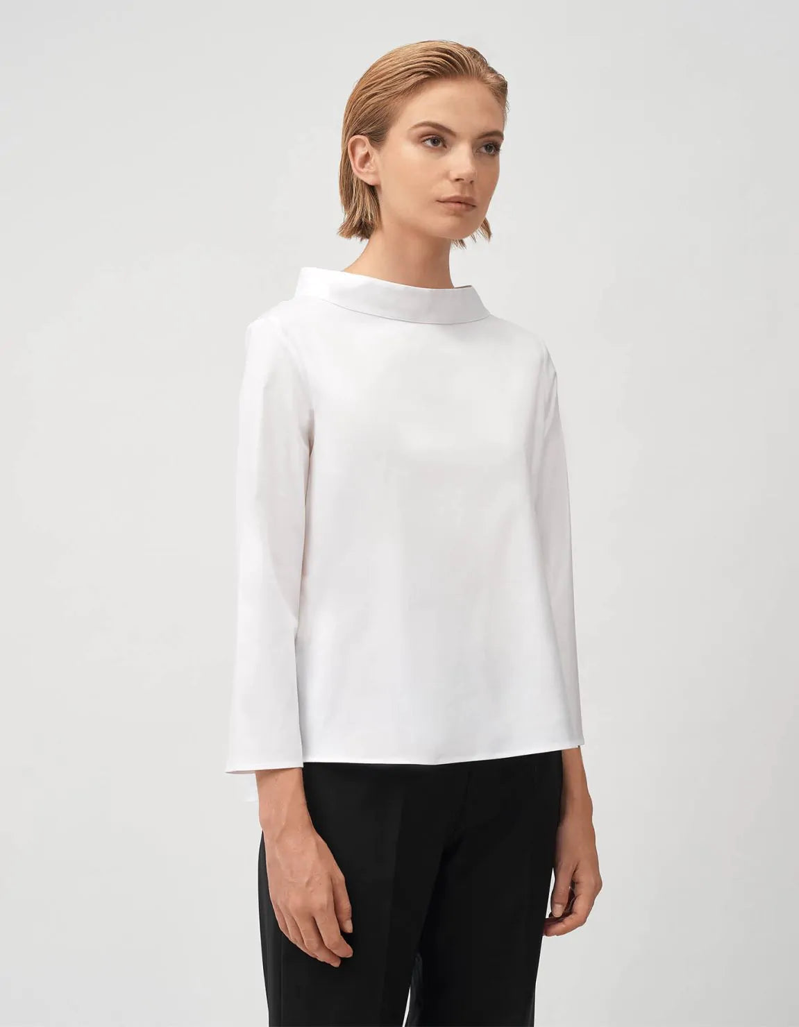 Xacus Shirt Woman Stretch White