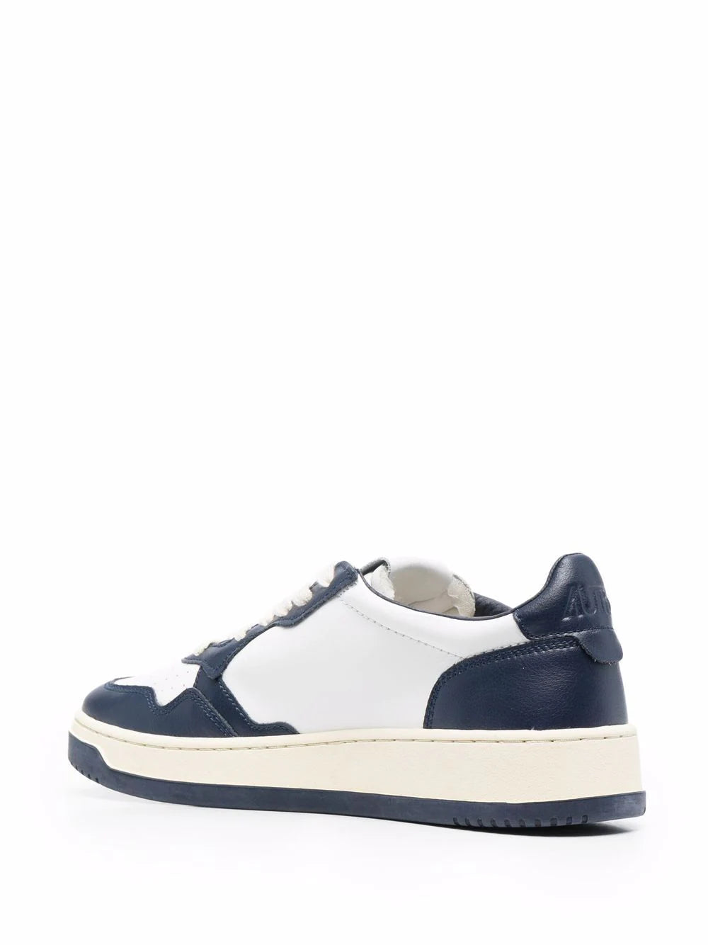 Autry WB04 White/Blue Bicolor Sneakers