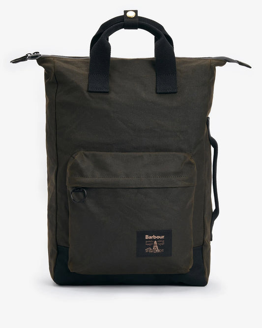 Barbour Bag Field Wax Fold Backpack 2