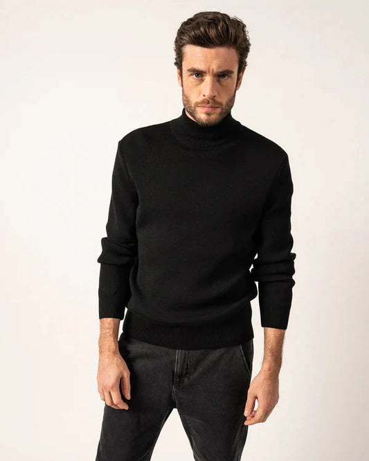 Saint James Sweater Man High Neck Jumper