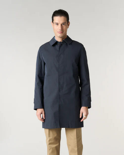 L'impermeabile Jacket Man Martin Wax Cot Dark Night