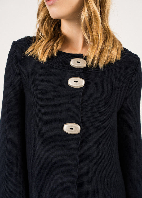 Saint James Jacket Woman Knit Wool