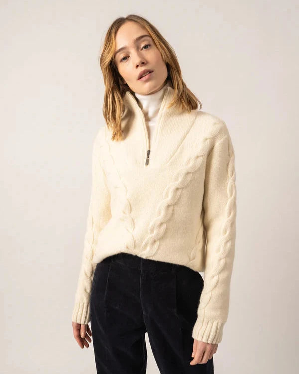 Saint James Sweater Woman Truck Collar Jumper