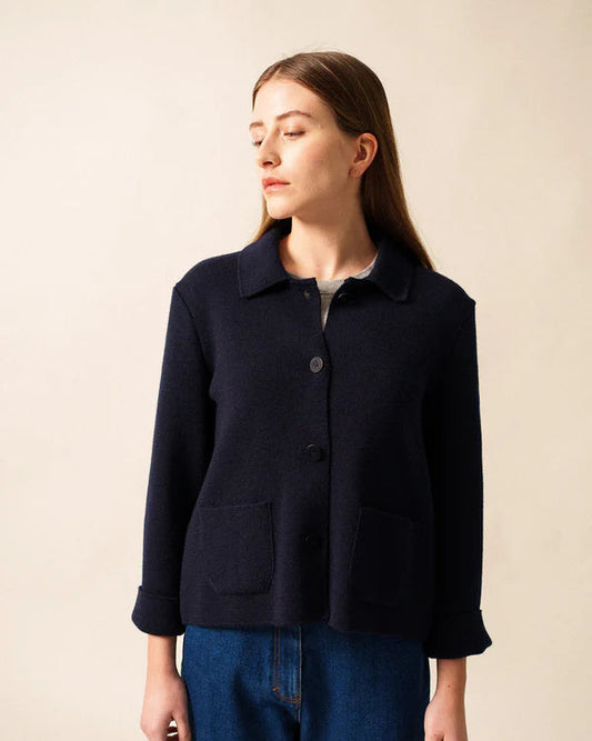 Saint James Jacket Woman Knit Wool II