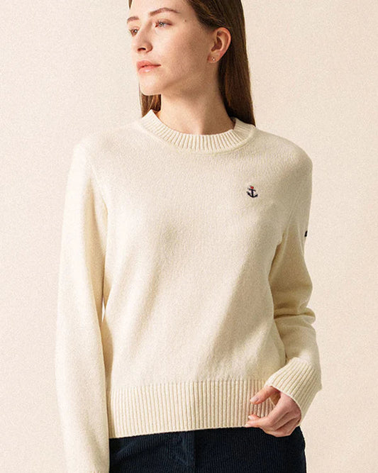 Saint James Sweater Woman Jumper Ecume