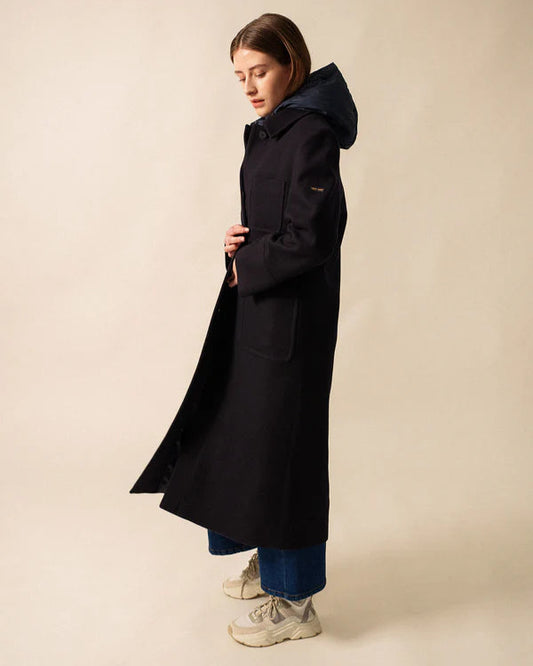 Saint James Jacket Woman Coat Navy