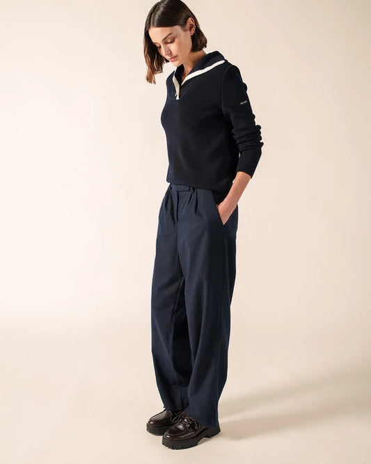 Saint James Sweater Woman Jumper Gavarnie Navy