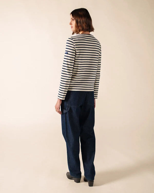 Saint James Sweater Woman Striped Portune Breton