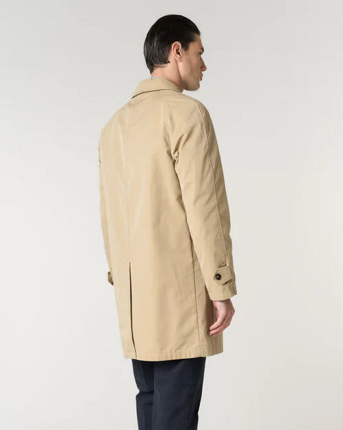 L'impermeabile Jacket Man Martin Wax Cot Tan
