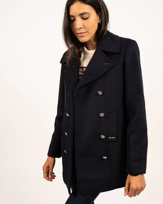 Saint James Jacket Woman Peacot Navy