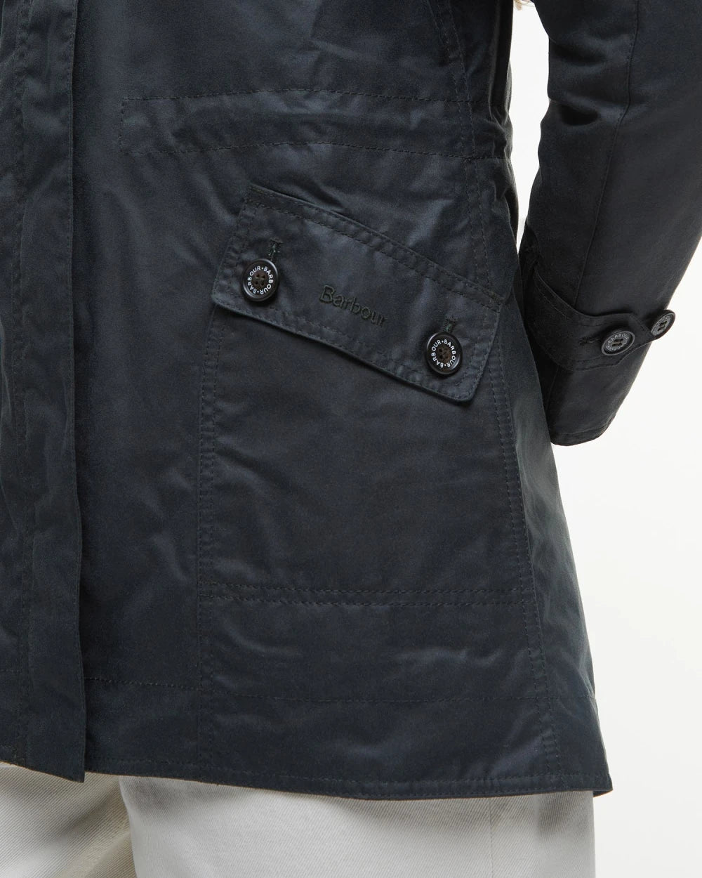 Barbour Jacket Woman Cannich Wax Sage/Ancient