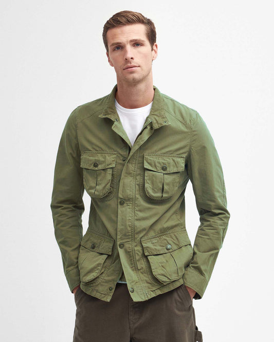 Barbour Jacket Man Corbridge Olive