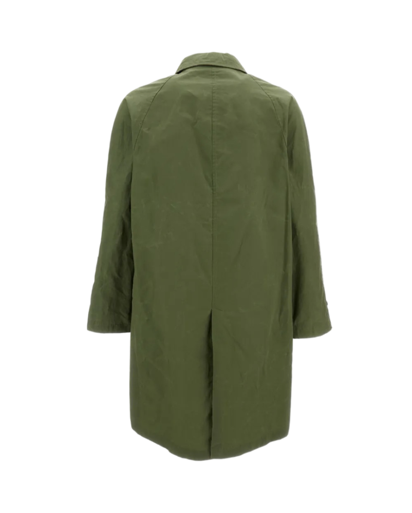 L'impermeabile Jacket Man Kamikaze Wax Cot Green