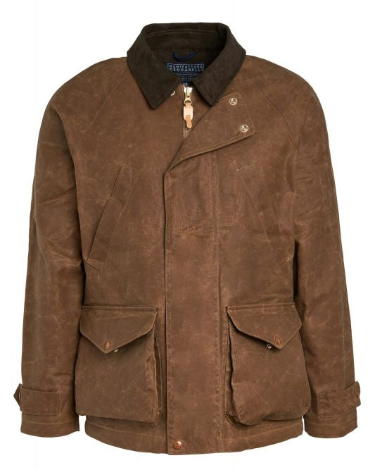 Manifattura Ceccarelli Jacket Man Caban Dark Tan