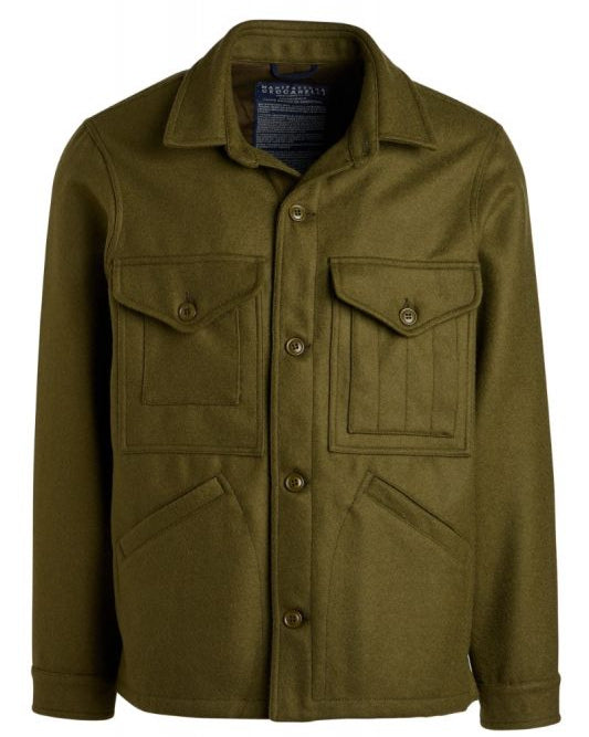Manifattura Ceccarelli Jacket Man Overshirt Military Green