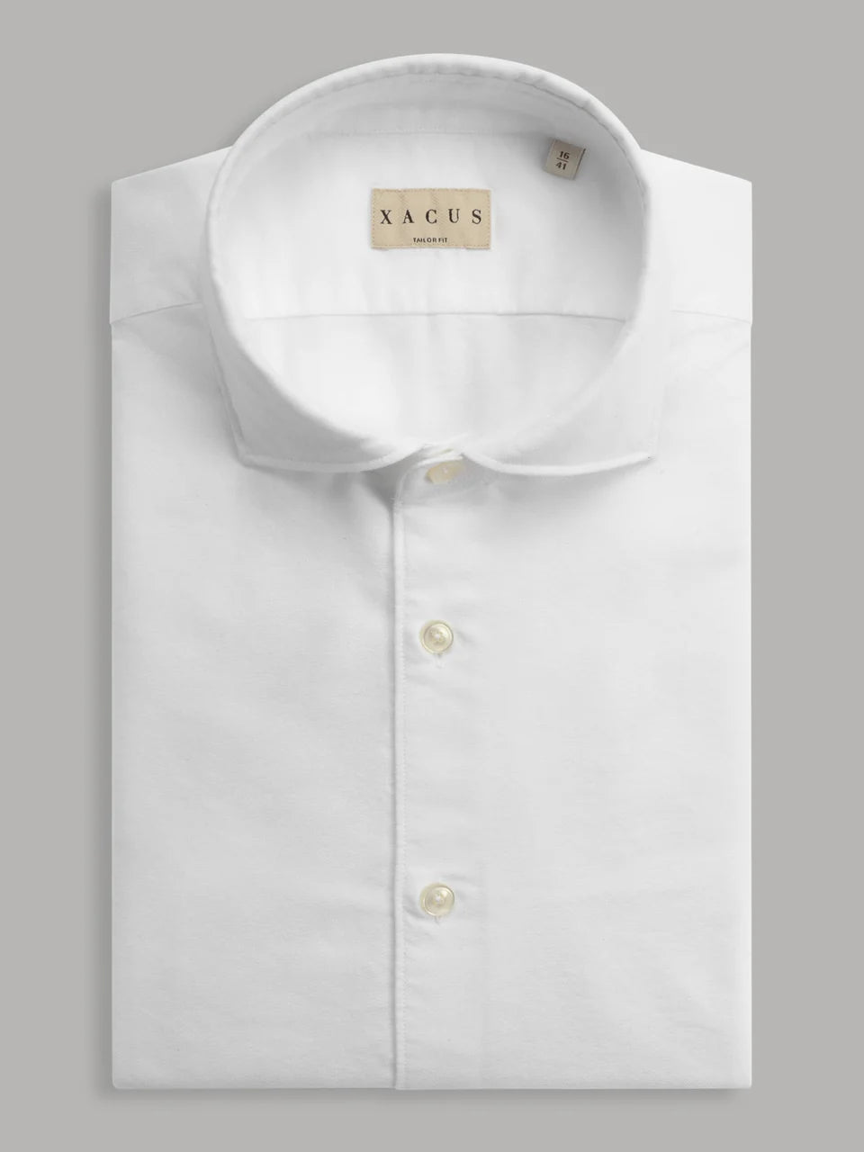 Xacus Shirt Man Oxford White