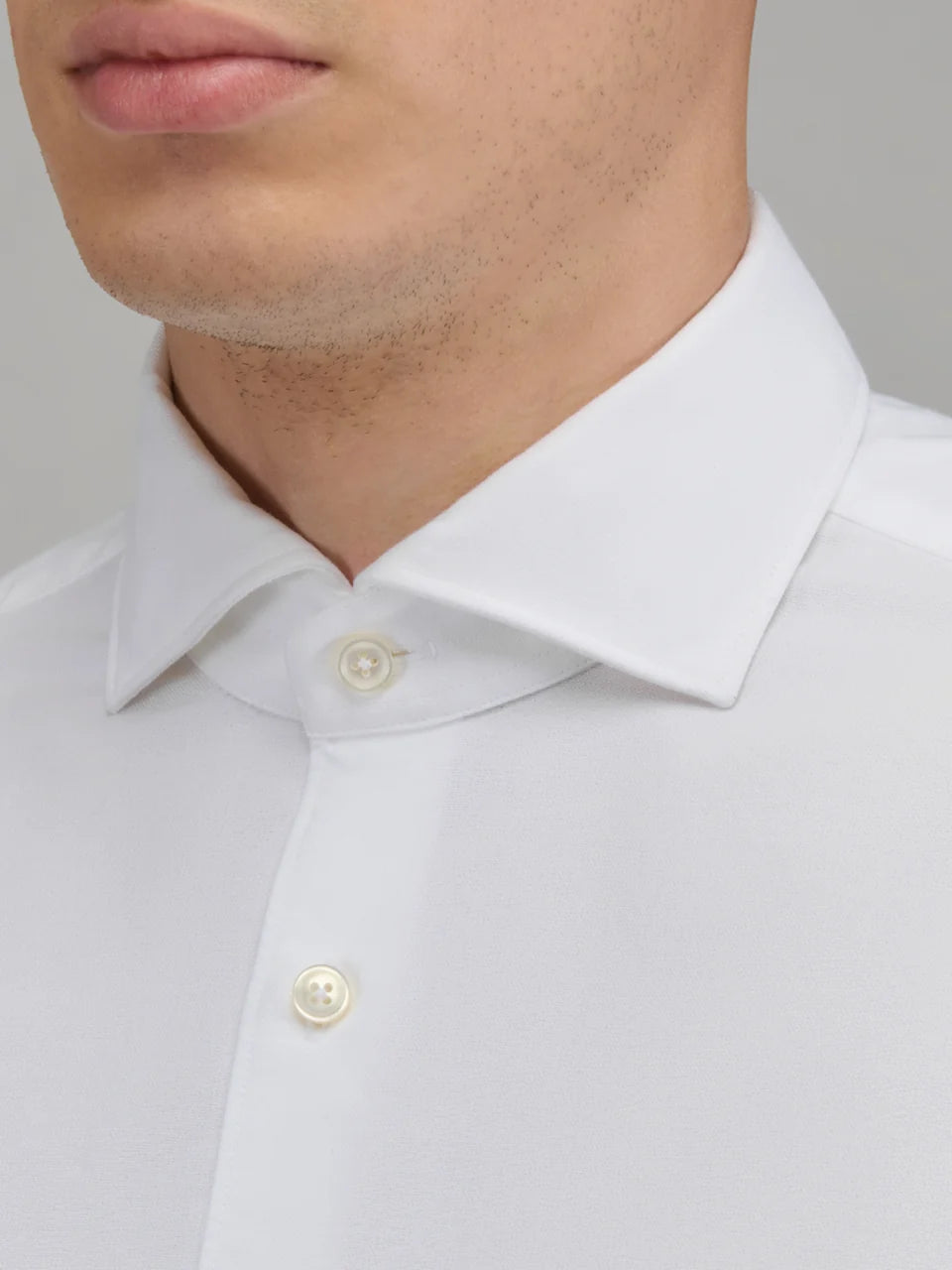 Xacus Shirt Man Oxford White