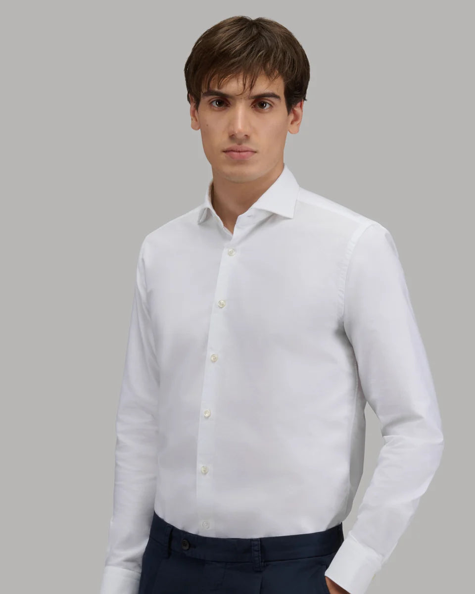 Xacus Shirt Man Oxford White