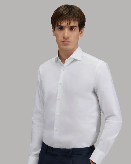 Xacus Shirt Man Oxford White