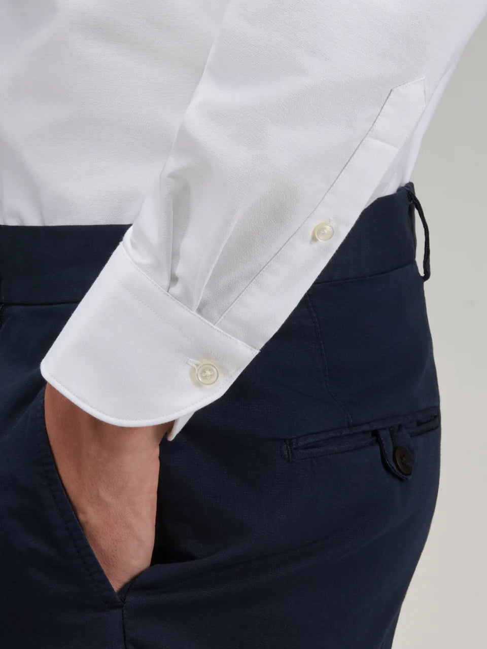 Xacus Shirt Man Oxford White