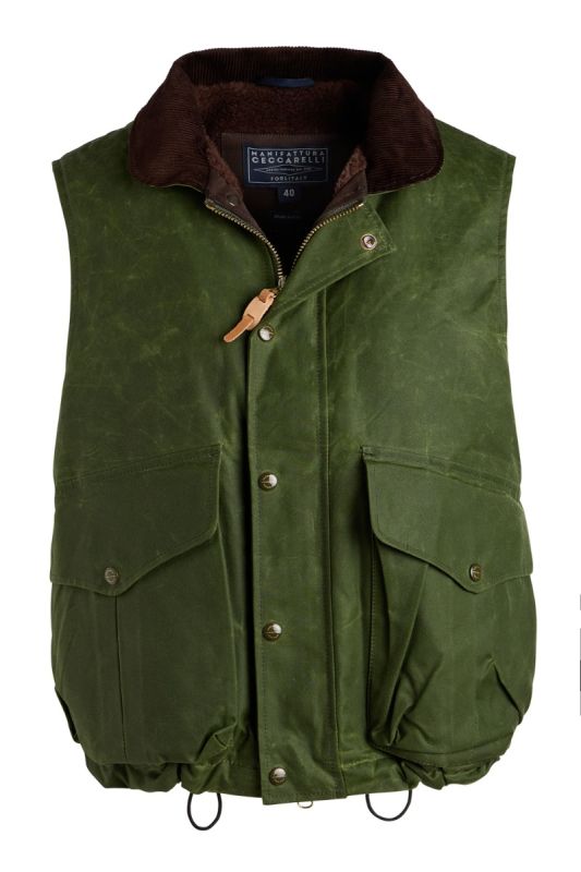 Manifatture Ceccarelli Jacket Man Gillet Wax