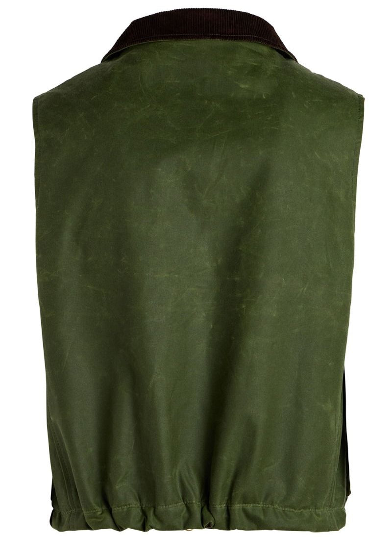 Manifattura Ceccarelli Jacket Man Lined Alligator Vest Light Green