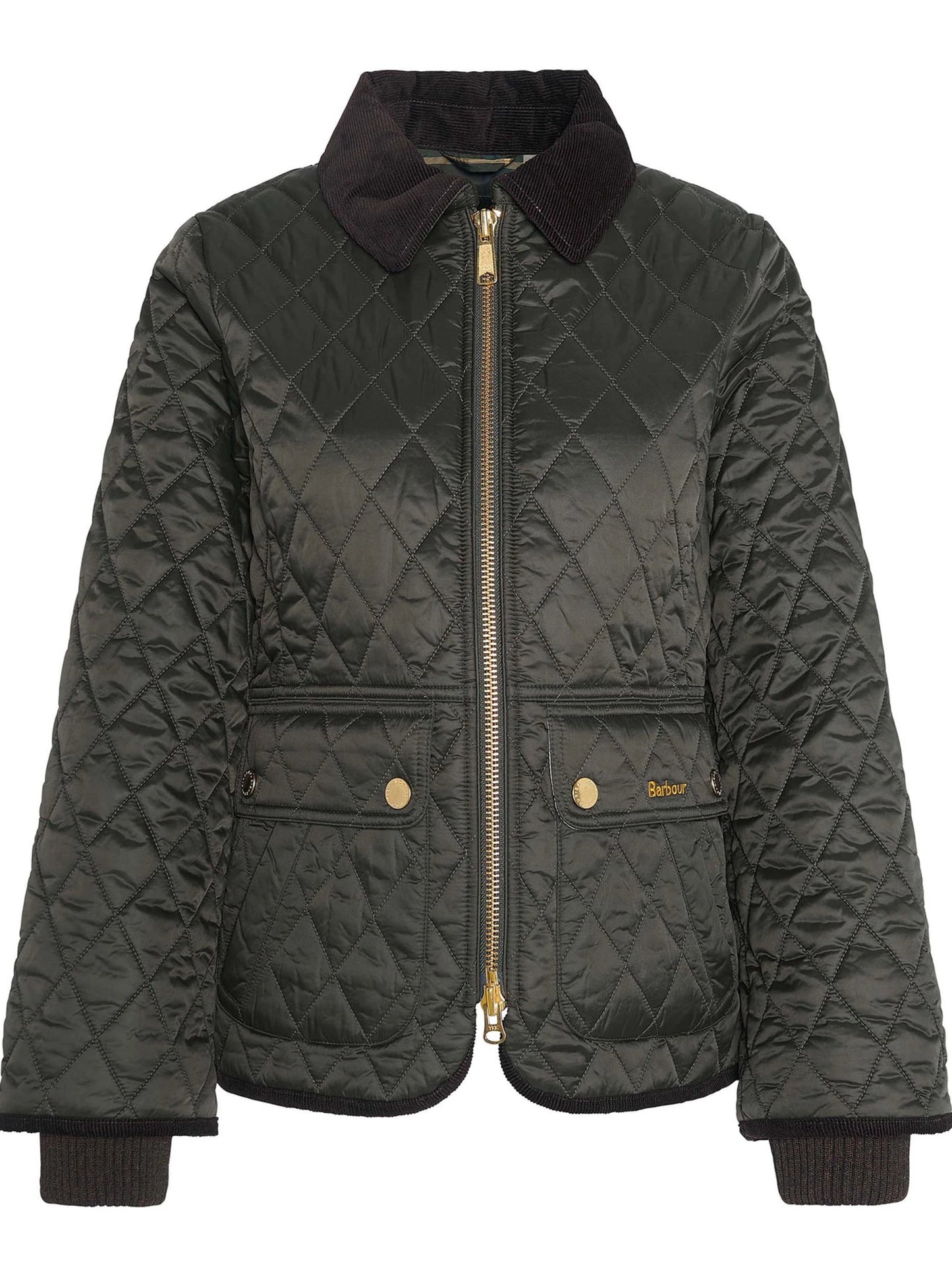 Barbour Jacket Woman Beadnell Quilt Sage