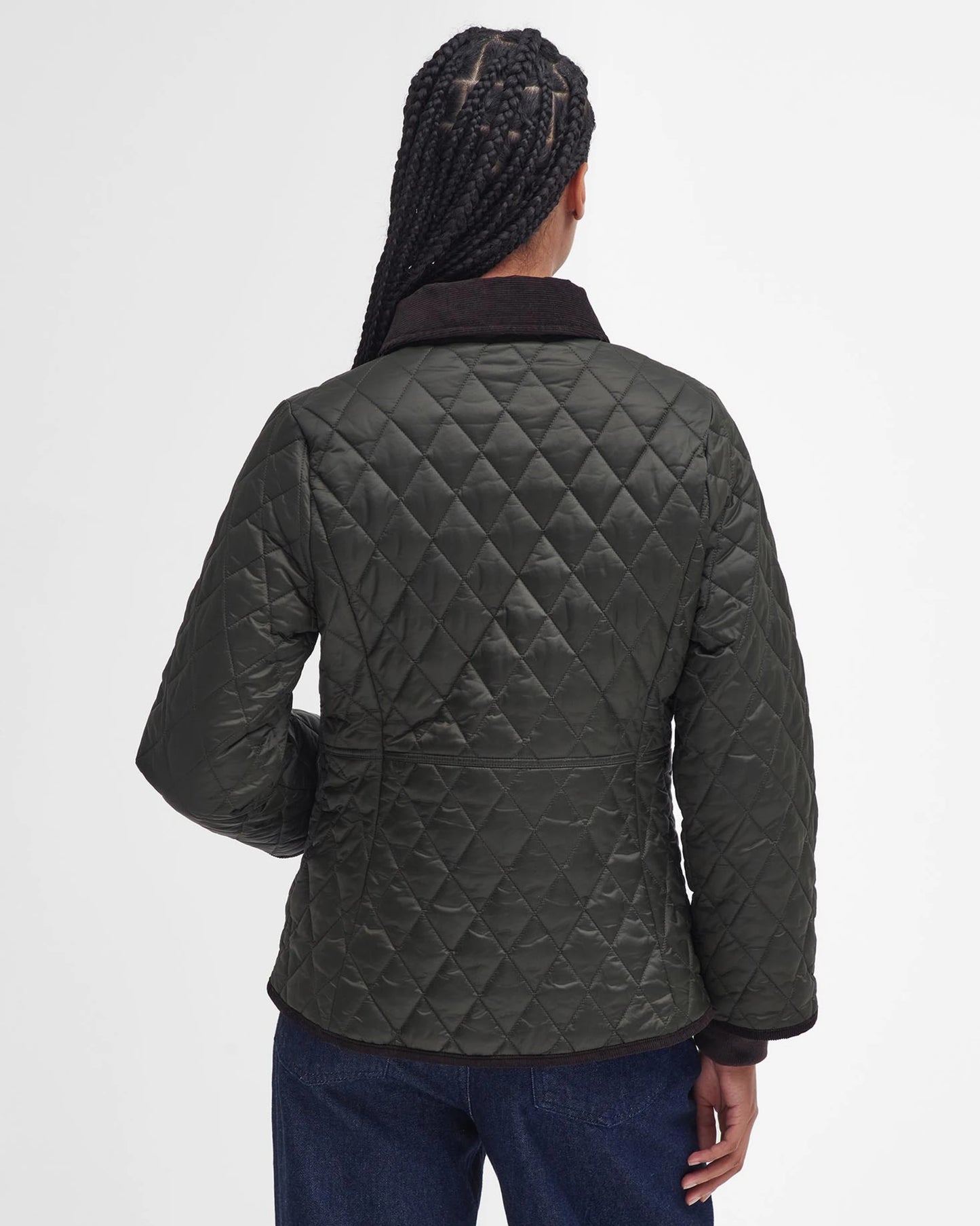 Barbour Jacket Woman Beadnell Quilt Sage