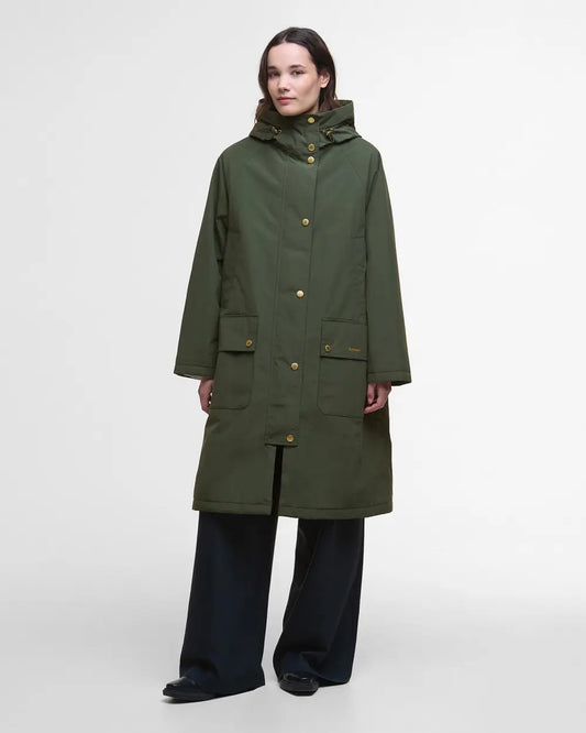 Barbour Jacket Woman Catalina Showerproof Olive