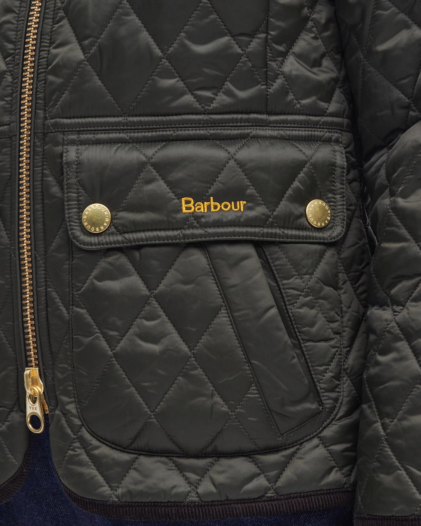 Barbour Jacket Woman Beadnell Quilt Sage