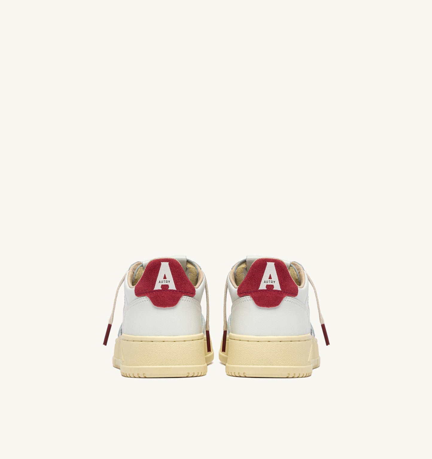 Autry BJ01 White/Deep Claret sneakers
