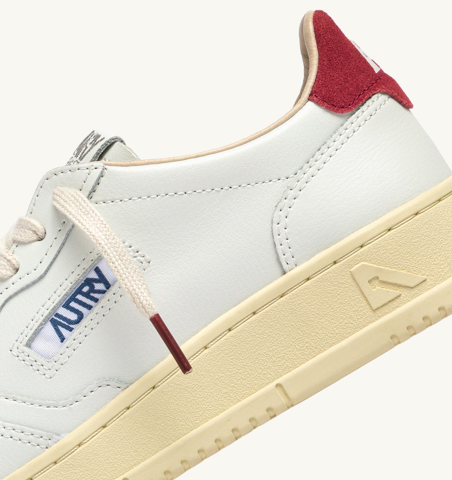 Autry BJ01 White/Deep Claret sneakers