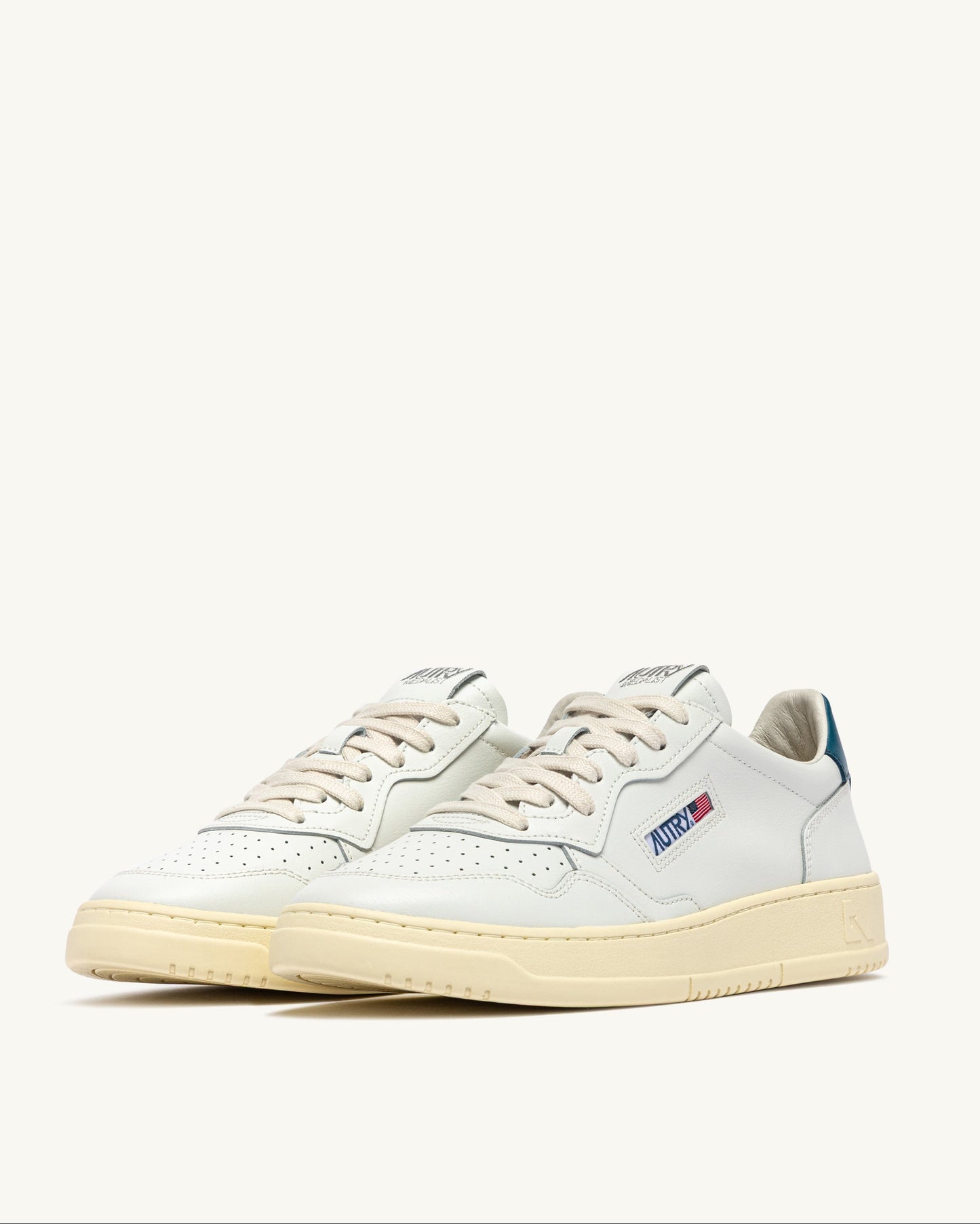 Autry LL29 White/Mallard Blue