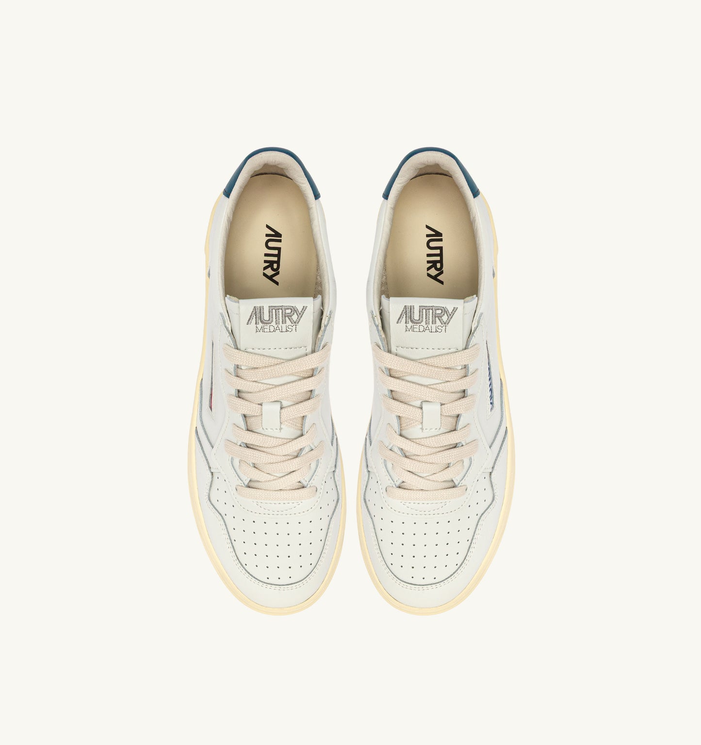 Autry LL29 White/Mallard Blue