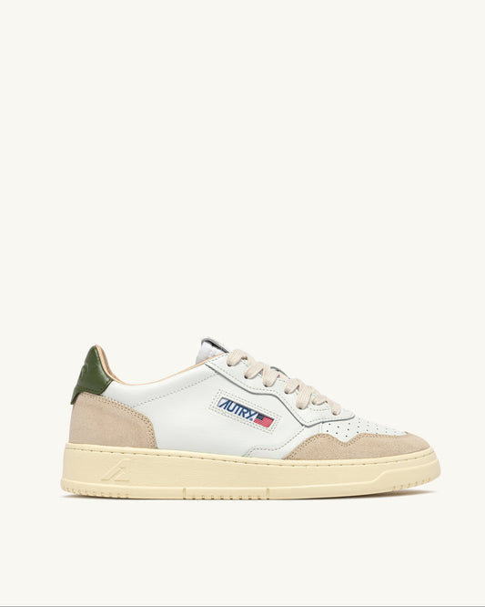 Autry LS17 White/Bronze Green
