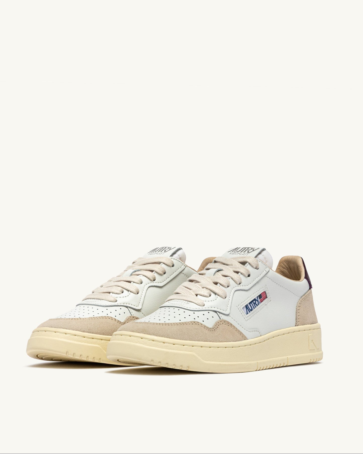 Autry LS18 White/Fig