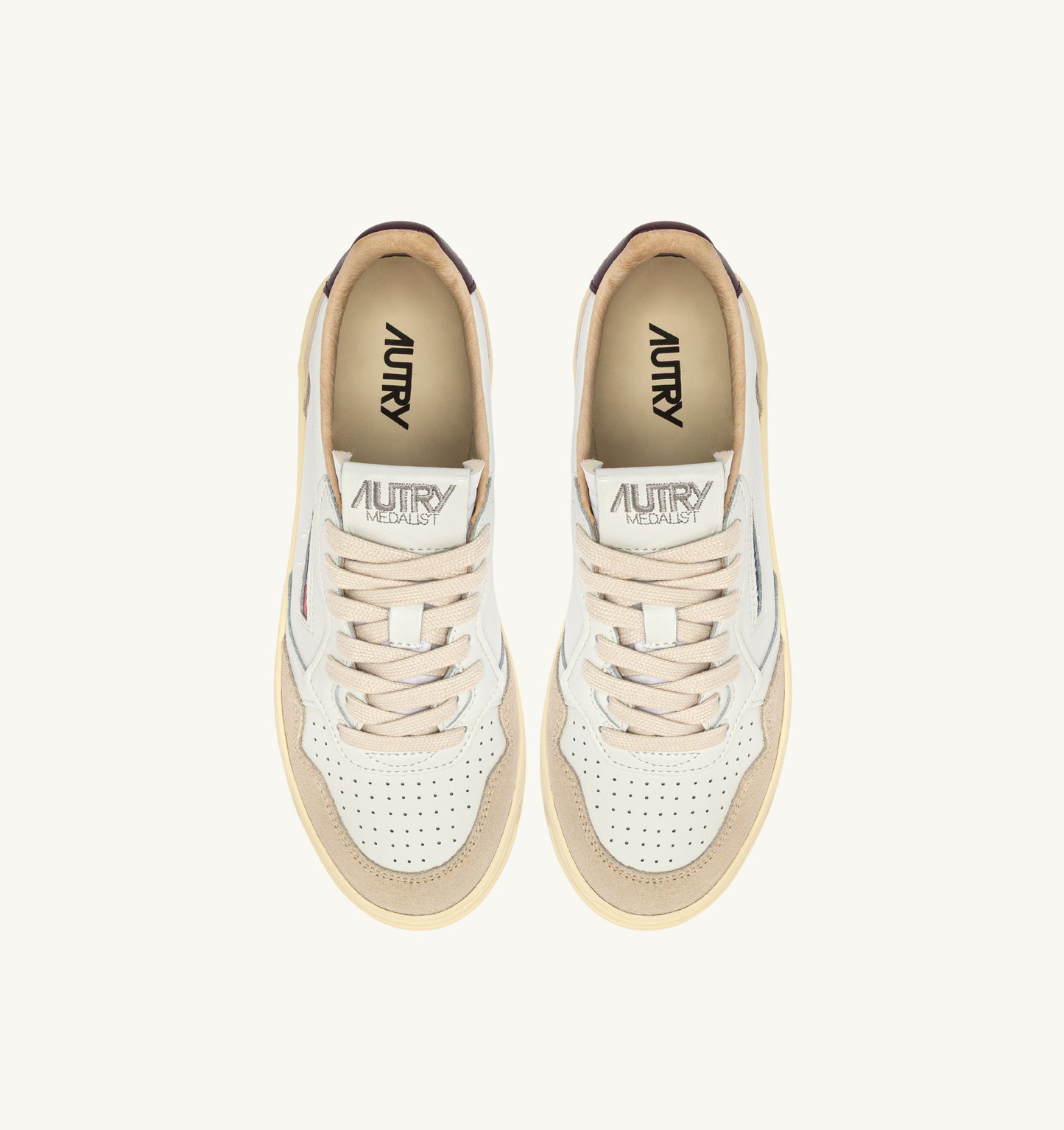 Autry LS18 White/Fig