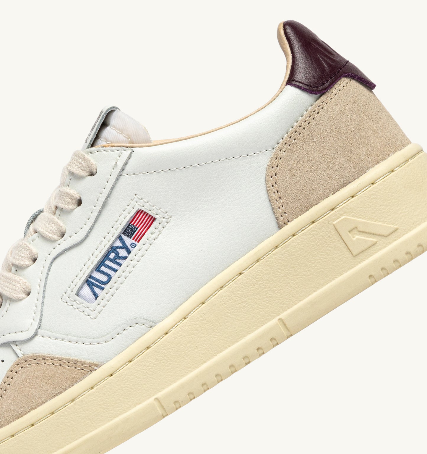 Autry LS18 White/Fig