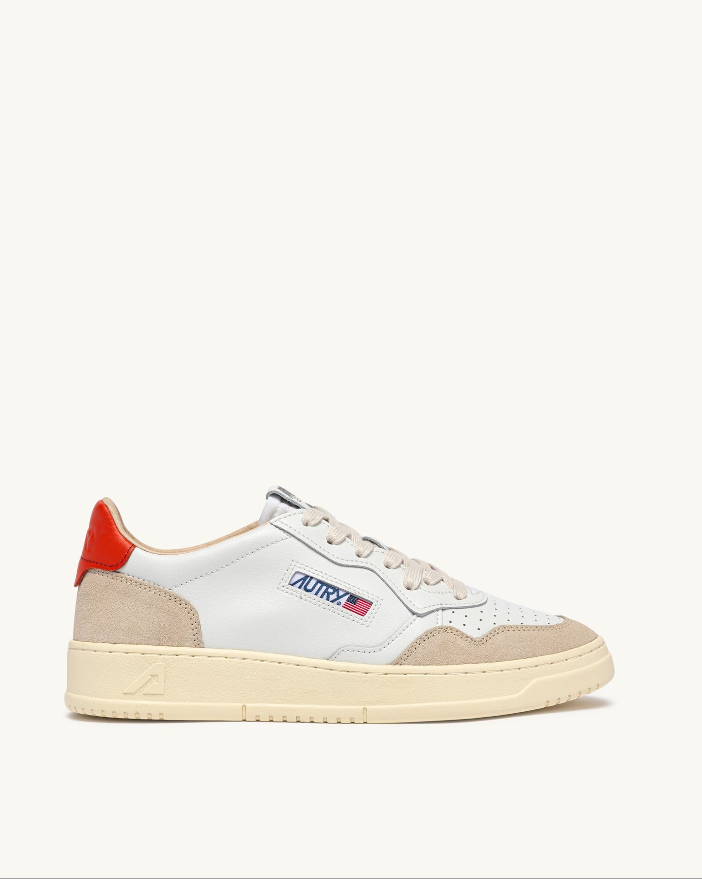 Autry LS19 White/Pumpkin