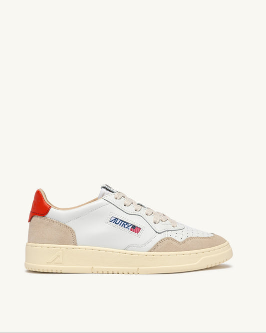 Autry LS19 White/Pumpkin