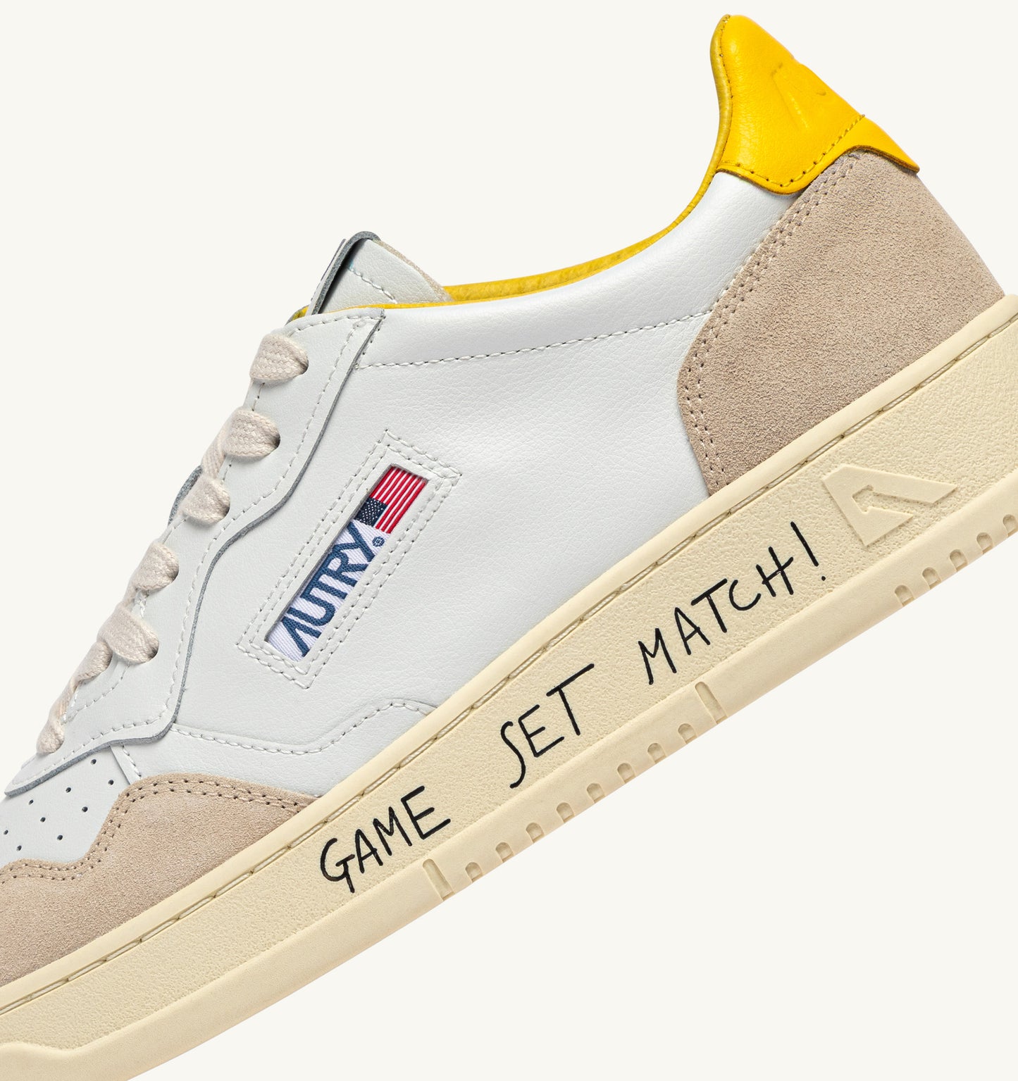 Autry MA12 White/Slicker Match/Suede Sneakers