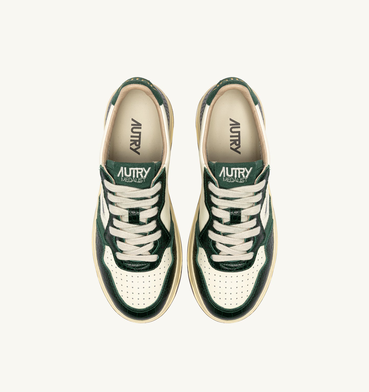 Autry CZ02 Marshmallow/Green sneakers