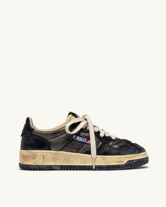Autry AD03 Goat Leather/Crack Winter/Black sneakers