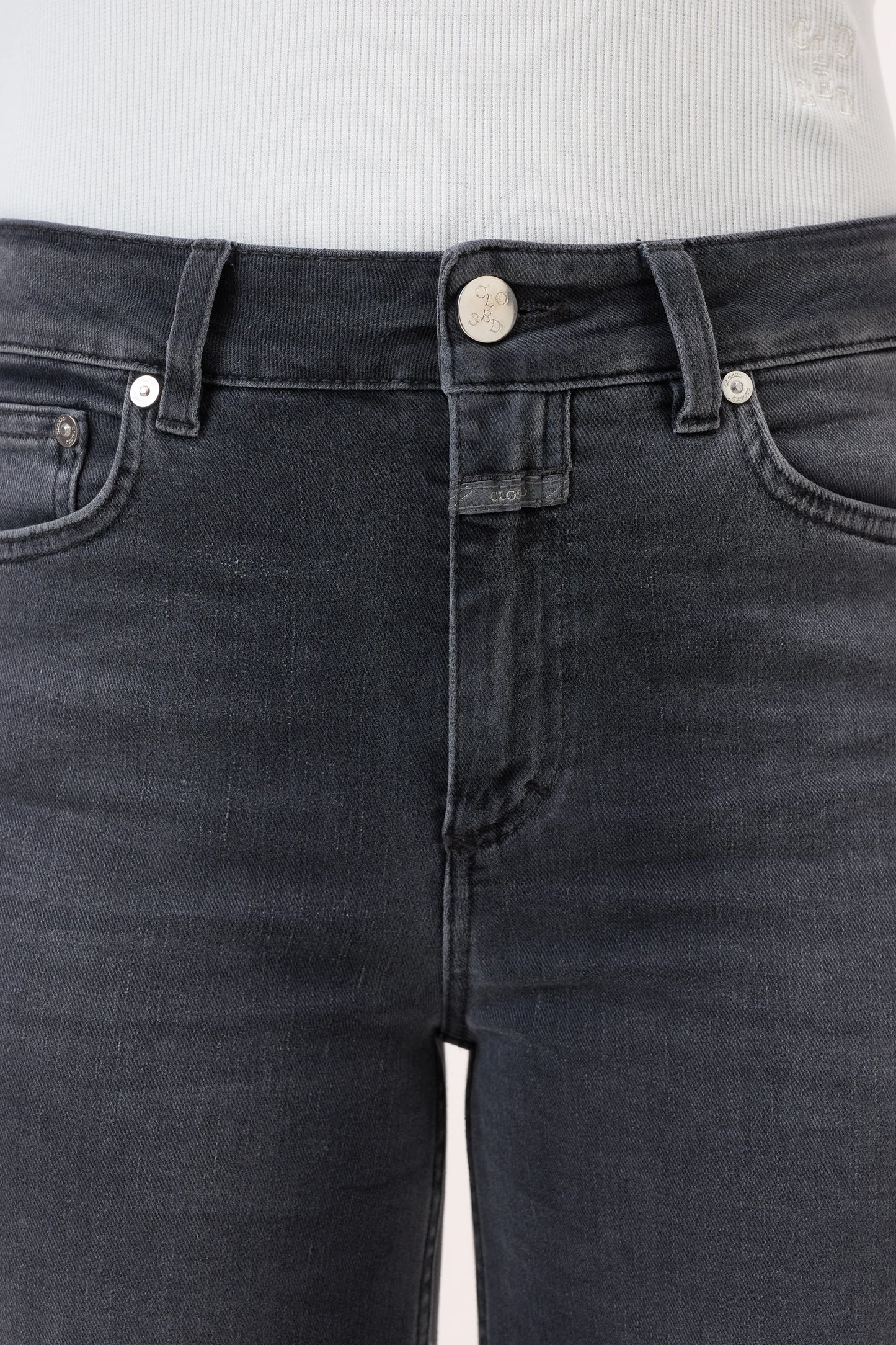Closed Jeans Woman Glow Up Dark Grey